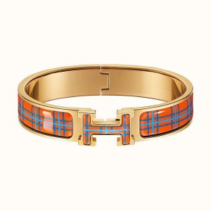Hermès H TARTAN BRACELET 12MM