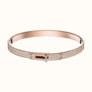 Hermès KELLY BRACELET DIAMOND PAVED