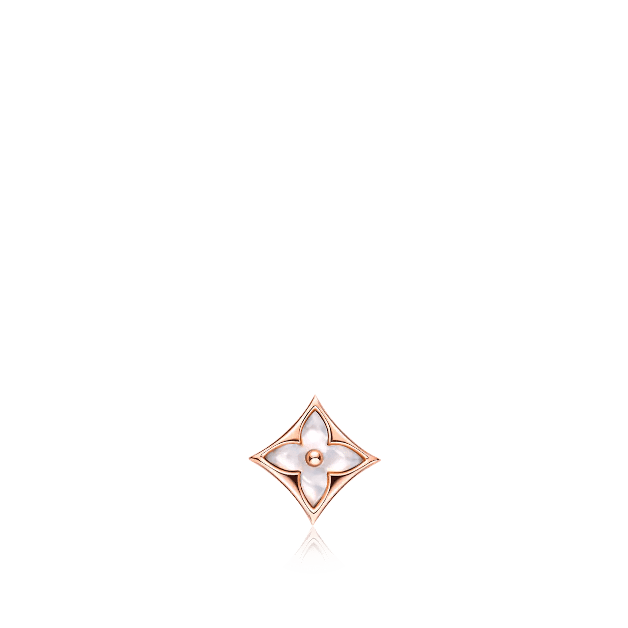 Louis Vuitton STAR MOP PINK GOLD EARRINGS