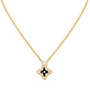Louis VuittonSTAR PEDANT PINK GOLD DIAMOND NECKLACE