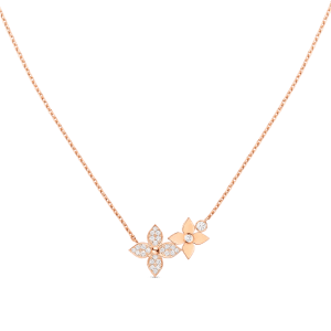Louis VuittonSTAR BLOSSOM NECKLACE PINK GOLD DIAMONDS
