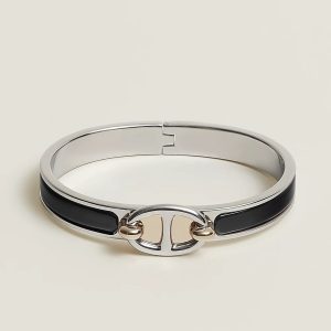 Hermès CLIC CHAINE SILVER BRACELET