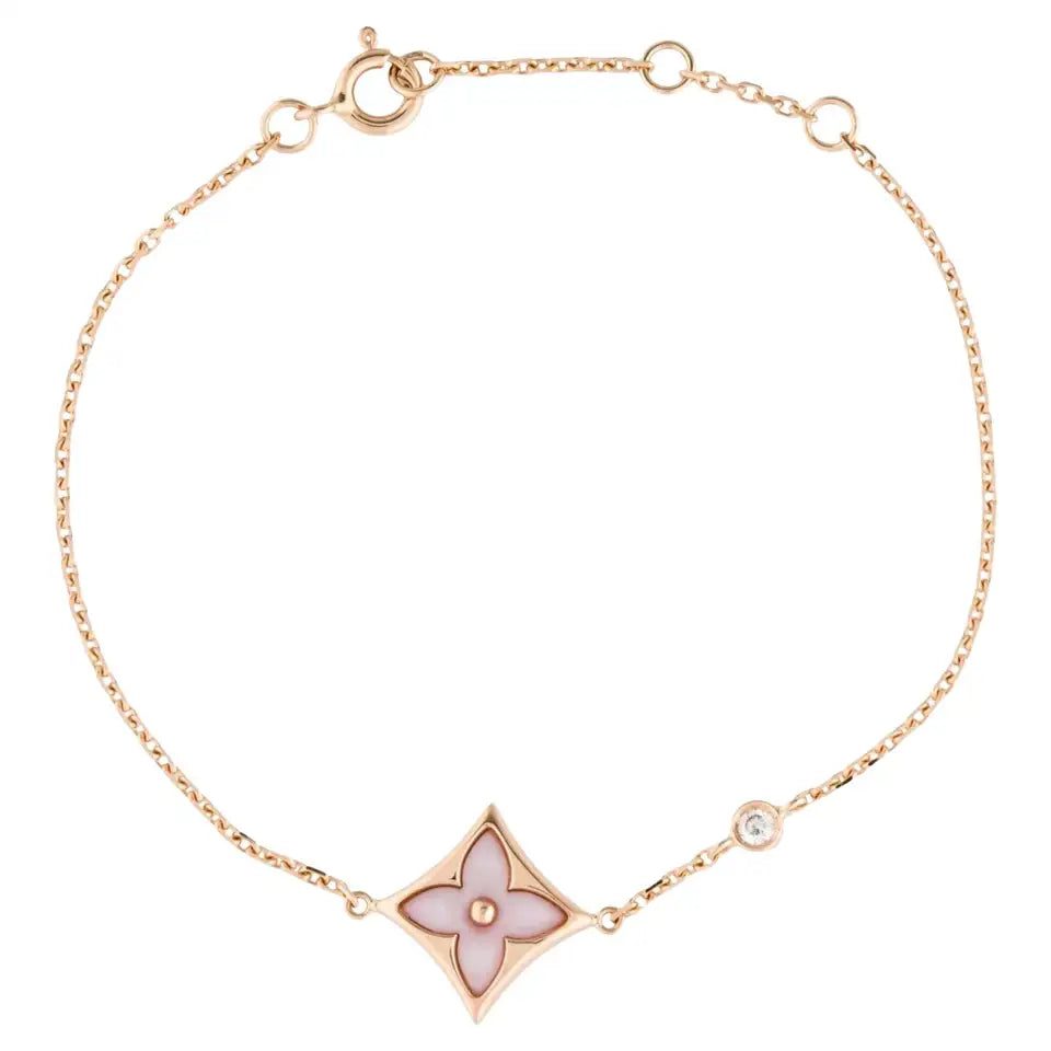 Louis Vuitton STAR 1 DIAMOND PINK GOLD BRACELET