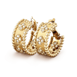 Van Cleef & Arpels PERLEE DIAMOND EARRINGS