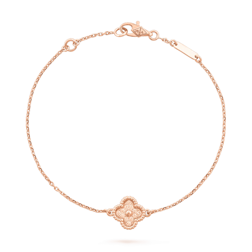 Van Cleef & Arpels CLOVER SINGLE FLOWER BRACELET