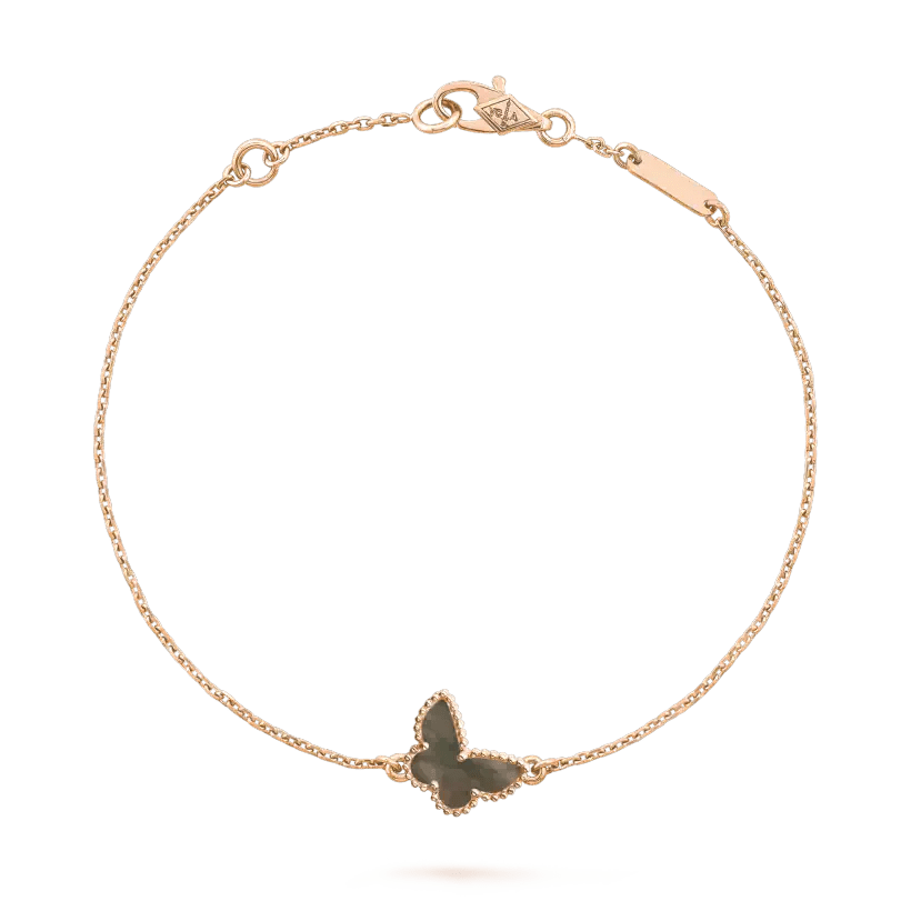 Van Cleef & Arpels BUTTERFLY GREY FRITILLARY BUTTERFLY BRACELET - Image 8