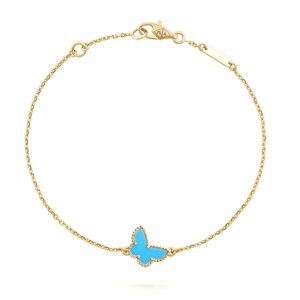 Van Cleef & Arpels BUTTERFLY TURQUOISE BUTTERFLY BRACELET