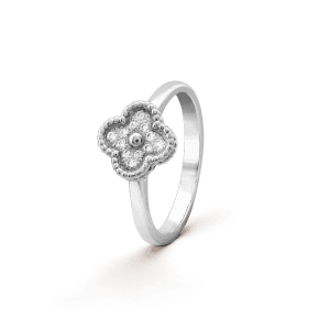 Van Cleef & Arpels CLOVER DIAMOND RING