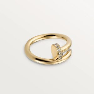 CartierJUSTE RING 2.65MM GOLD DIAMOND