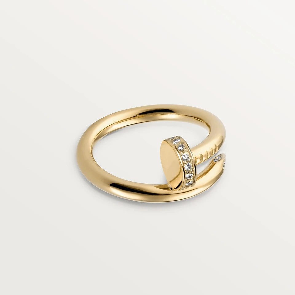 CartierJUSTE RING 2.65MM GOLD DIAMOND