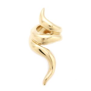 LOUIS VUITTON Ring Size S GoldMP1955 Metal