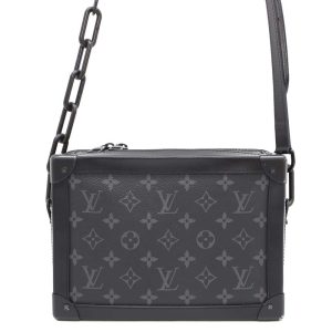 LOUIS VUITTON Soft Trunk NoirM44730 Monogram Eclipse