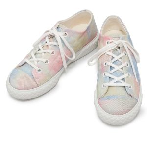 CHANEL 2022Stainless Steel Lace-up Sneakers MulticolorG38278 Canvas Size 38C