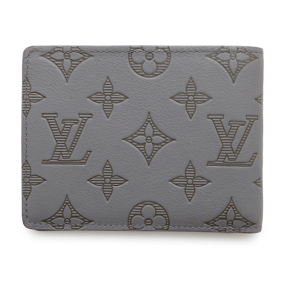 LOUIS VUITTON Portefeuille Multiple AnthraciteGrayM81383 Monogram Shadow - Image 3