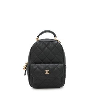 CHANEL Matelasse Timeless Classics Mini Backpack BlackAP3753 Caviar Leather