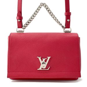 LOUIS VUITTON Rock Me II RubyM51202 Calf Leather Size BB