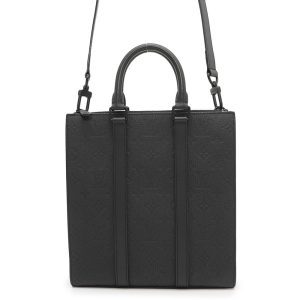 LOUIS VUITTON Sac Plat NoirM21884 Monogramã»Taurillon