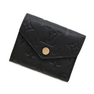 LOUIS VUITTON Portefeuille Zoe NoirM62935 Monogram Empreinte Leather