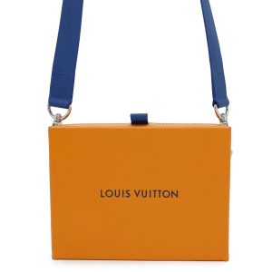 LOUIS VUITTON Shopperã»Clutch SaffronM13984 CowhideLeather