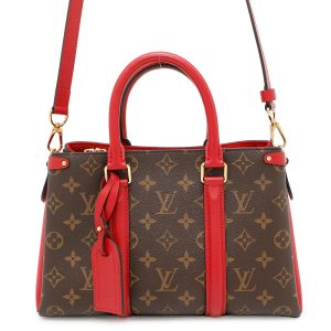 LOUIS VUITTON Soufflot NV CeriseM44818 Monogram Size BB