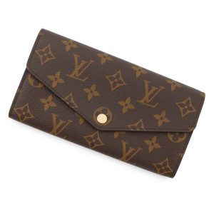 LOUIS VUITTON Portefeuille Sarah FuchsiaM62234 Monogram