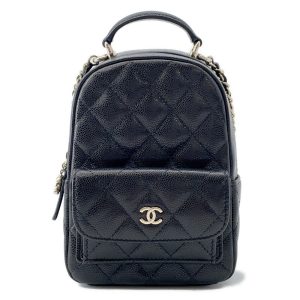 CHANEL Matelasse Timeless Classics Backpack BlackAP3753 Caviar Leather Size Mini
