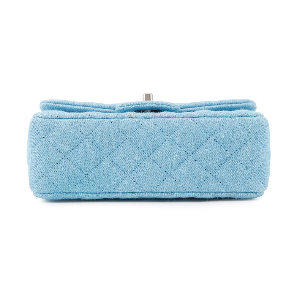 CHANEL Matelasse ChainShoulder Bag BlueA69900 Denim Size Mini - Image 3