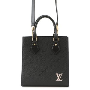 LOUIS VUITTON Sac Plat NoirM20958 Epi Leather Size BB