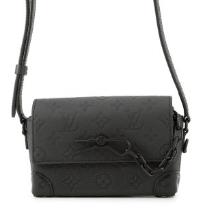 LOUIS VUITTON Steamer Wearable Wallet NoirM81746 Monogramã»Taurillon