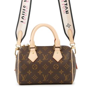 LOUIS VUITTON Speedy Bandouliere RedM46234 Monogram Size 20
