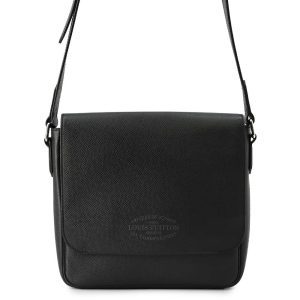 LOUIS VUITTON Roman NoirM30360 Taiga Leather Size PM