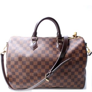 Louis Vuitton Speedy 35 Bandouliere Damier Ebene