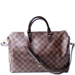 Louis Vuitton Speedy 35 Bandouliere Damier Ebene