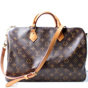 Louis Vuitton Speedy 35 W/Strap Monogram