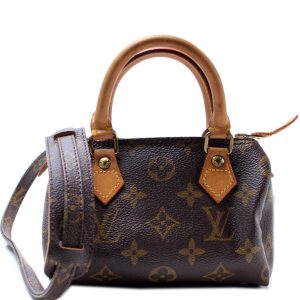 Louis Vuitton Speedy Mini HL & Strap Monogram