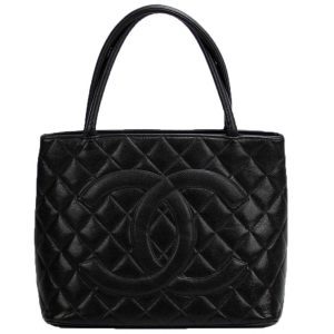Chanel Medallion Tote Caviar Bag