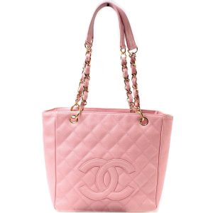 Chanel Petite Shopping Tote Caviar Bag