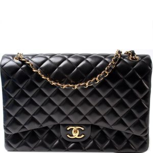 Chanel Classic Flap Maxi Lambskin 14-16M Bag