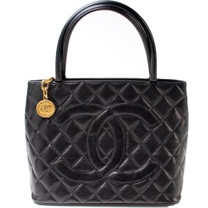 Chanel Medallion Tote Caviar Bag