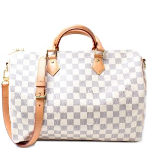 Louis Vuitton Speedy 35 Bandouliere Damier Azur