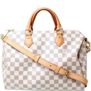 Louis Vuitton Speedy 30 Bandouliere Damier Azur