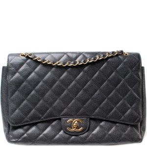 Chanel Classic Flap Maxi Caviar 14M Bag
