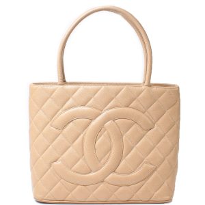 Chanel Medallion Tote Caviar Bag