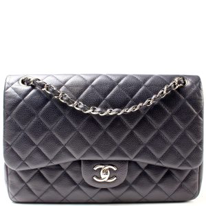 Chanel Classic Flap Jumbo Caviar 18M Bag