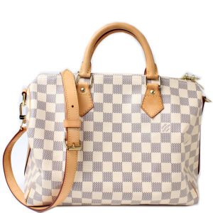Louis Vuitton Speedy 30 Bandouliere Damier Azur