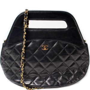Chanel CC Quilted 2-Way Vintage Bag