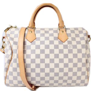 Louis Vuitton Speedy 30 Bandouliere Damier Azur