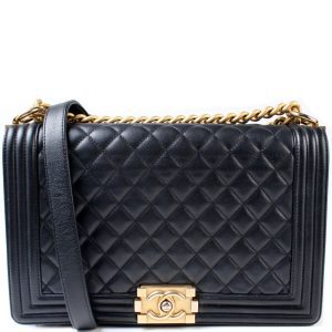 Chanel Boy Flap Medium Newer Lambskin 25M Bag