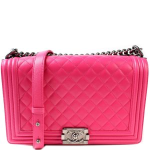 Chanel Boy Flap Medium New Lambskin 19M Bag