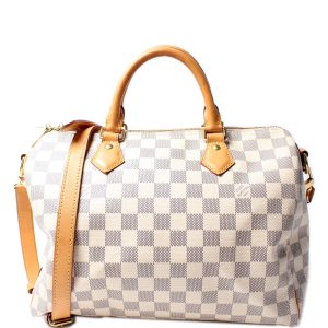 Louis Vuitton Speedy 30 Bandouliere Azur
